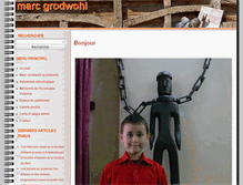 Tablet Screenshot of marc-grodwohl.com